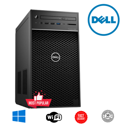 Dell Precision 3630 Tower Core i9-9900 3.1GHz Nvidia Quadro P4000 Windows 10 Pro