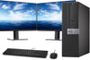 Dell OptiPlex 7040 Desktop Bundle Core i7 3.4Ghz with Dual 24