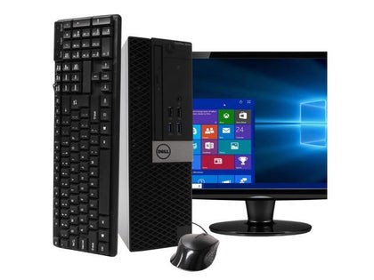 Dell Optiplex 5040 Desktop Bundle Core i5 3.4Ghz with 24